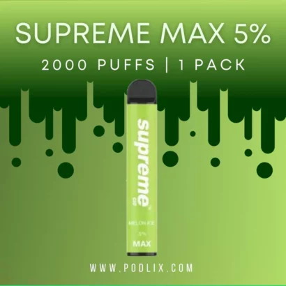 Supreme MAX 2000 Puffs Disposable Vap